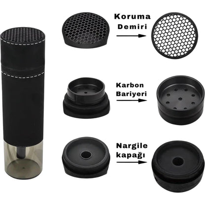 Minihubble™ | Modern ve Şık Taşınabilir Nargile