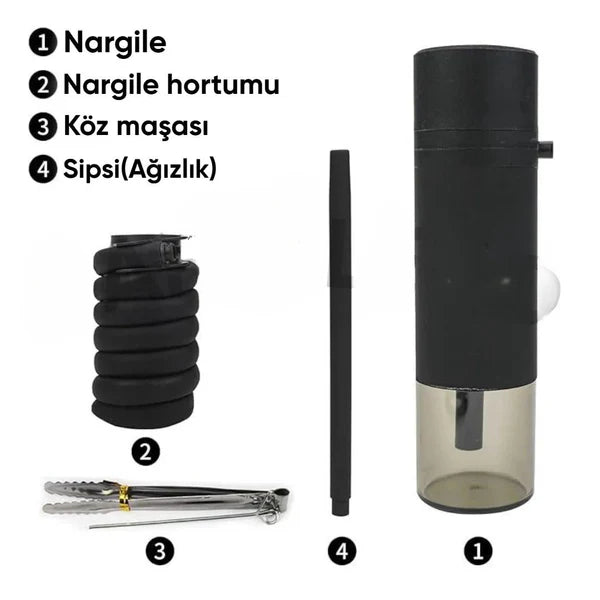 Minihubble™ | Modern ve Şık Taşınabilir Nargile