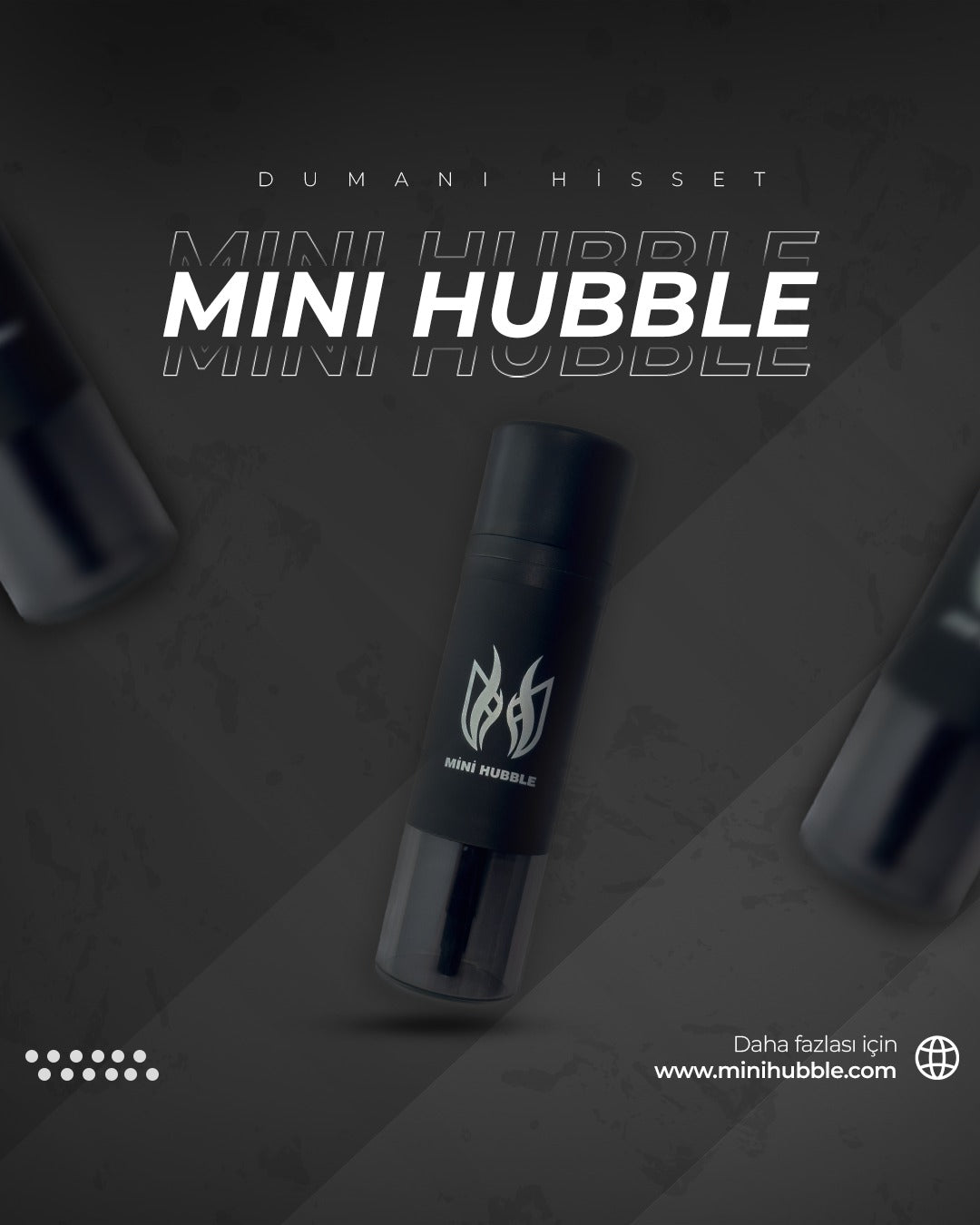 Minihubble™ | Modern ve Şık Taşınabilir Nargile
